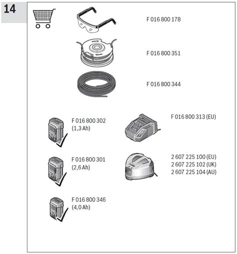 Bosch Art 30 36 Li Cordless Grass Trimmer Instruction Manual