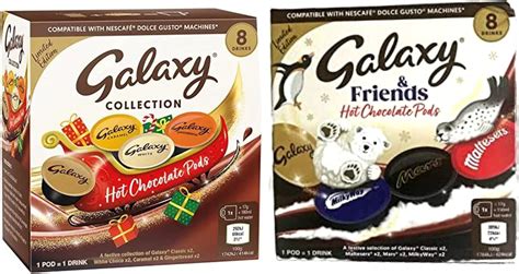 Christmas Hot Chocolate Pods Galaxy Festive Edition Hot Choc Pods X Classic X White