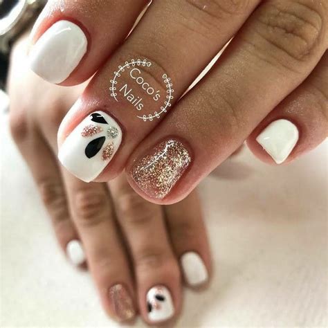 Pin de Anto Paredes en ɴᴀɪʟs Manicura para uñas cortas Manicura de