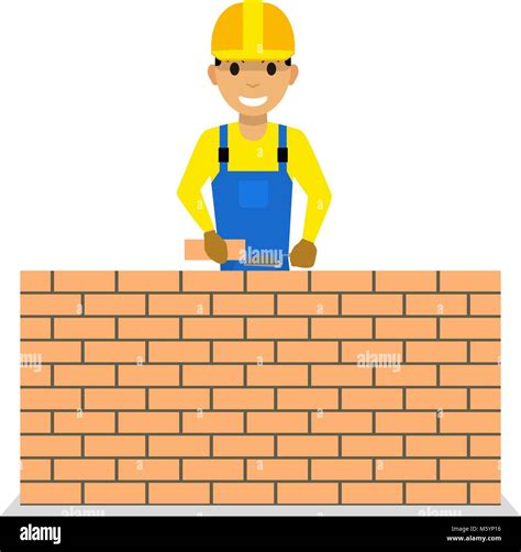 Cartoon Builder Worker Man Hi Res Stock Photography And Images Alamy