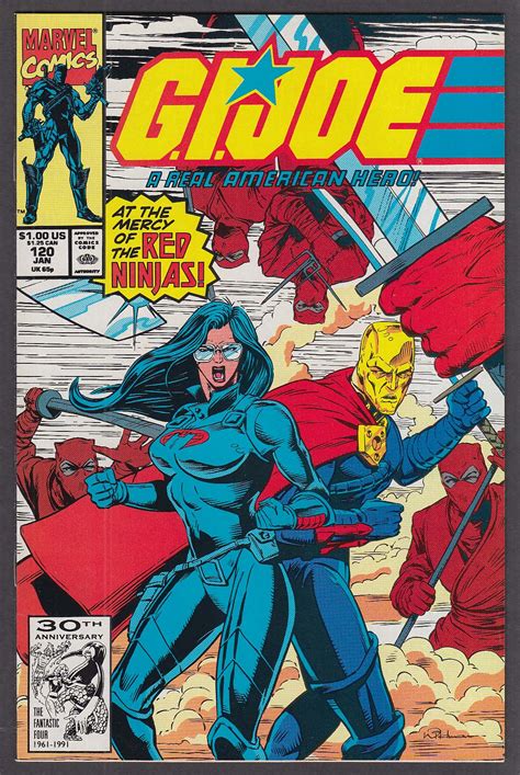 Gi Joe 120 Marvel Comic Book 1 1992