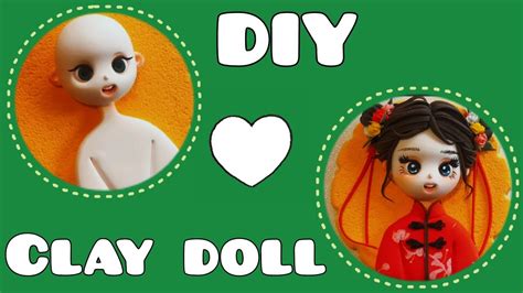 Diy Clay Doll Art Viral Videos Easy Making Clay Doll Art And Craft