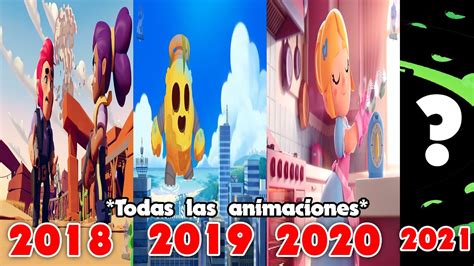 TODAS LAS ANIMACIONES DE BRAWL STARS 2018 2021 Acordes Chordify