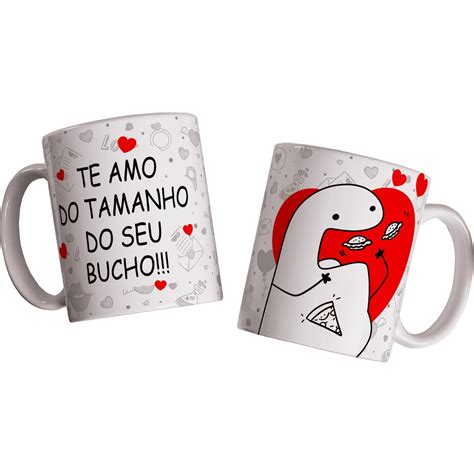 Caneca Flork Te Amo Do Tamanho Dia Dos Namorados Shopee Brasil