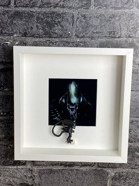 Alien Movie Inspired Picture Frame Minfigure Metallic Etsy