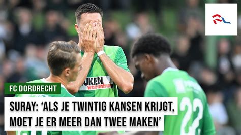 Fc Dordrecht Verspeelt Ook Tegen Mvv Dure Punten Youtube