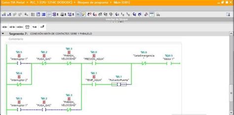 Programaci N Ladder Y Contactos Abiertos Y Cerrados Tia Portal Tecnoplc