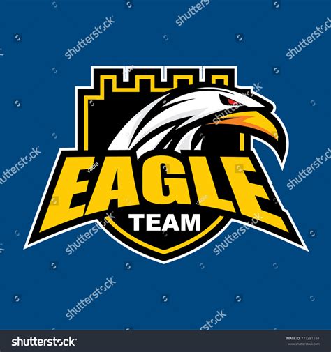 Eagle Team Logo Vector Stock Vector (Royalty Free) 777381184 | Shutterstock