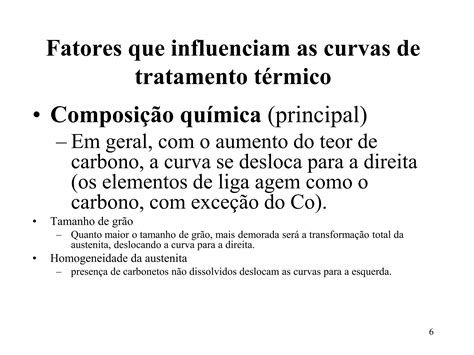 Ci Ncias Dos Materiais Aula Tratamentos T Rmicos Dos Materiais Ppt