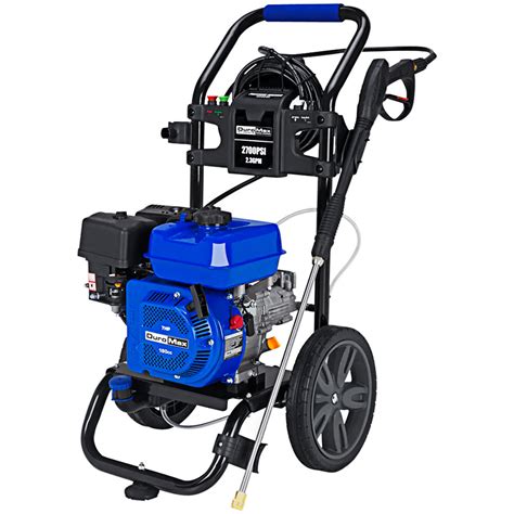 DuroMax XP2700PWS 180 CC Gas Engine Pressure Washer 2 700 PSI 2 3 GPM