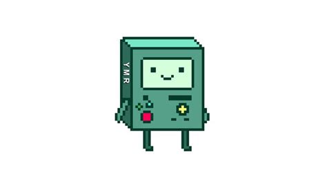 Adventure Time Bmo Pixel Art