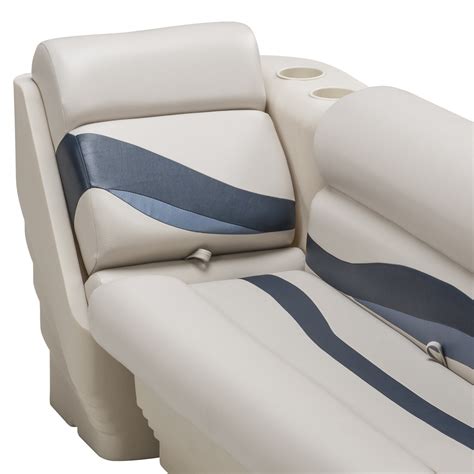 Wise Premier Pontoon Series Right Leanback Recliner For Bench Seat Pontoon Depot