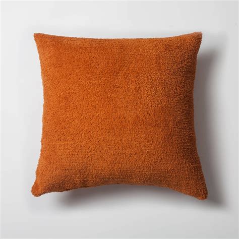 Burnt Orange Plush Tufted Cozy Soft Modern Boho Decoration Etsy