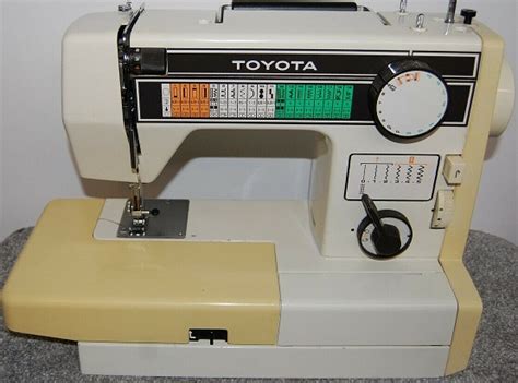 Toyota Sewing Machine Instructions