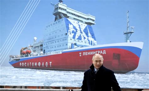 Keel Laying Ceremony For The Nuclear Powered Icebreaker Leningrad