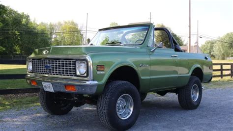 1972 Chevrolet K5 Blazer Vin Cke182f141682 Classic Com