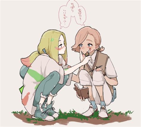 Mina And Ilima Pokemon And More Drawn By Soraco Danbooru