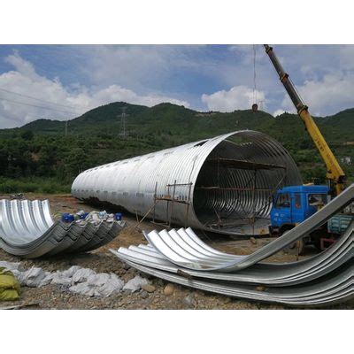 Corrugated Metal Pipe Multi Plate Steel Culvert Top Quality Hengshui