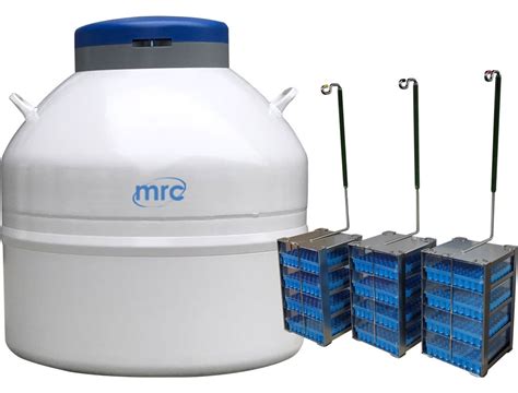 Liquid Nitrogen Container 65 Liter With Racks