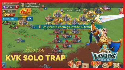 Solo Trap Capturando Lideres En Kvk Full T T Y Mas Ataques En Solo