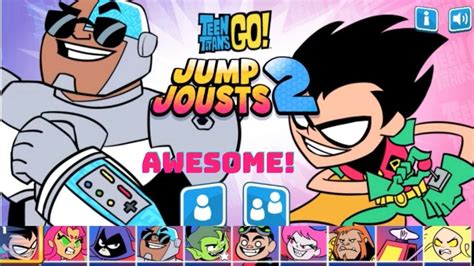 Teen Titans Go Jump Jousts 2 Is Cartoon Network Heroes Exciting And Fun