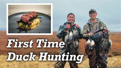 My First Time Duck Hunting In California Duck Limits Hunt And Cook