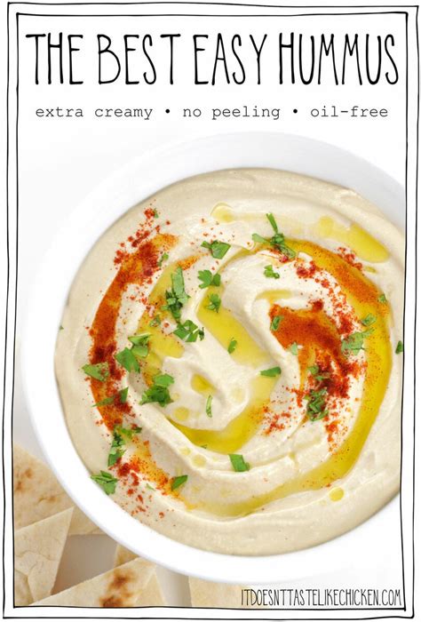 Best Easy Hummus Recipe It Doesn T Taste Like Chicken Karinokada