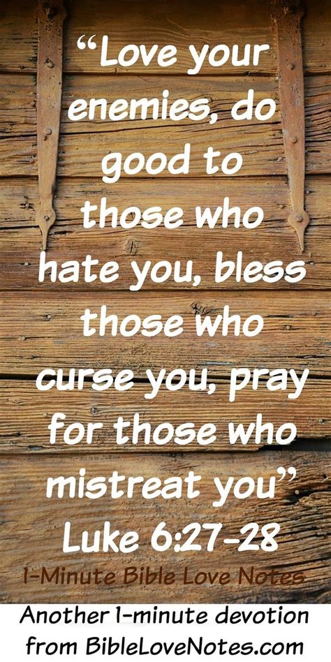 Love Your Enemies Bible Verse Minetrans