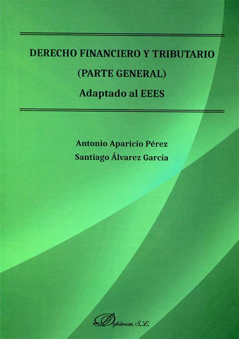 Libro Derecho financiero y tributario 9788491483274 Álvarez García