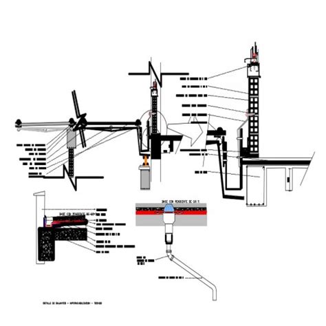 House False Ceiling Section And Constructive Structure Details Dwg File