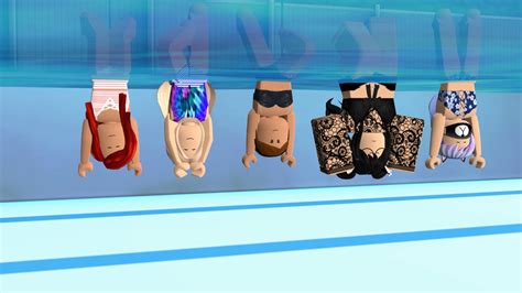 Roblox Girls Underwater Handstands Underwater Pers By