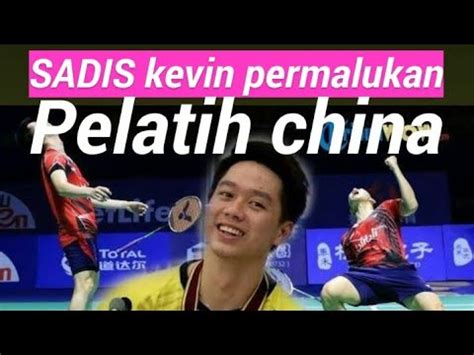 Aksi Balas Dendam Kevin Sanjaya Youtube