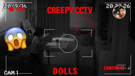 CREEPY DOLLS Caught Moving On Camera CCTV YouTube