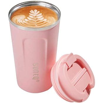 SUNTQ Reusable Coffee Cups Travel Coffee Travel Mug With Leakproof