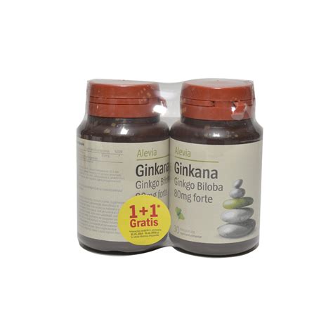 Alevia Ginkana Ginkgo Biloba Mg Forte Pachet Comprimate