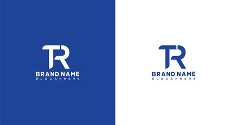 Initial Letter TR Logo Design Template. Graphic Alphabet Symbol for ...