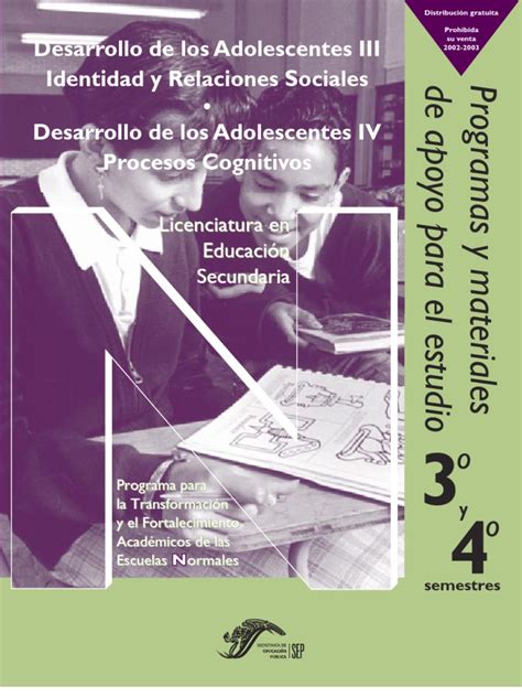 Desarrollo De Los Adolescentes Iv Procesos Cognitivos Pdf