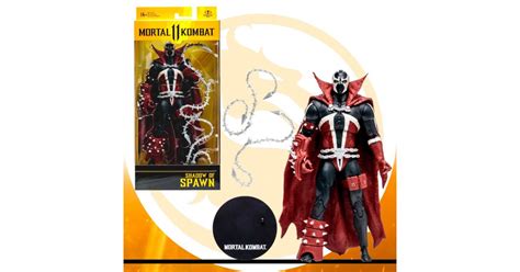 Mcfarlane Figura Mortal Kombat Shadow Of Spawn Pulgadas Mcfarlane