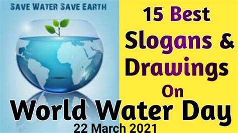 World Water Day Slogans In English March Slogans On Water Day