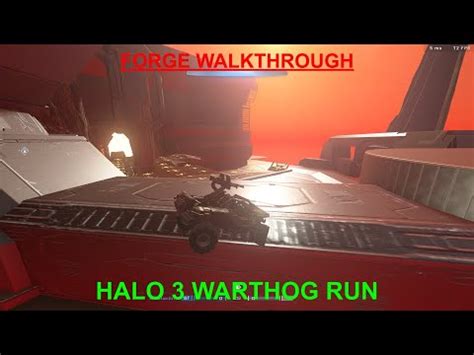 Halo Warthog Run Forge Walkthrough Halo Infinite Youtube