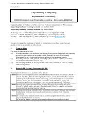 CB2100 Sem A 2021 22 Course Outline Final Version Docx CB2100