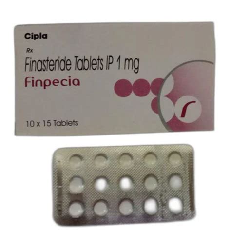 Finpecia Finasteride Tablet Packaging Size 1X15 At Rs 130 Stripe In