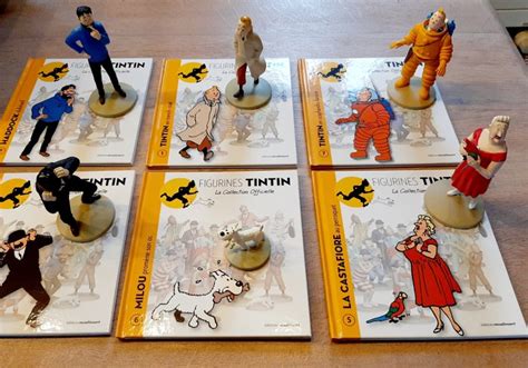 Tintin Ensemble De 6 Figurines Moulinsart La Collection Catawiki