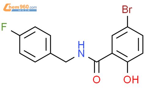 610320 72 4 Benzamide 5 bromo N 4 fluorophenyl methyl 2 hydroxy 化学式