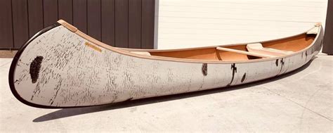 Early 1980s Rivers And Gilman Moulded Indian Brand Canoe For Sale From