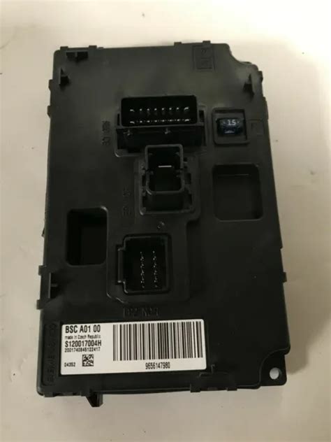 Peugeot Citroen Bsc Fuse Box Control Module A01 00 S120017004h