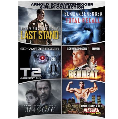 Arnold Schwarzenegger 6 Film Collection Dvd Discount 70 Online