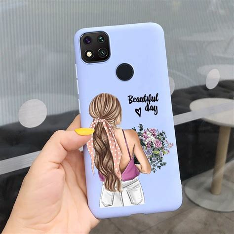 For Xiaomi Redmi 9C NFC Case Fashion Sunflower Painted Cover Etsy