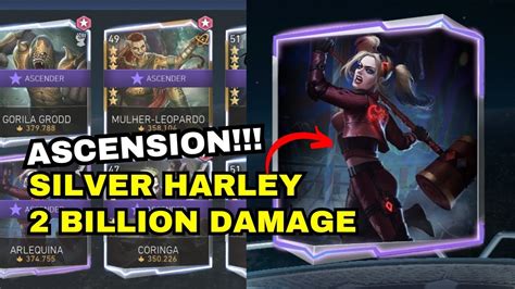 Ascension Silver Harley Quinn Oneshot Billion Damage Injustice