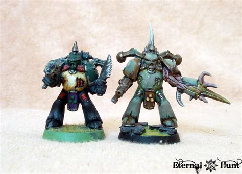 Chaos Chaos Space Marines Death Guard Nurgle Plague Marines Retro